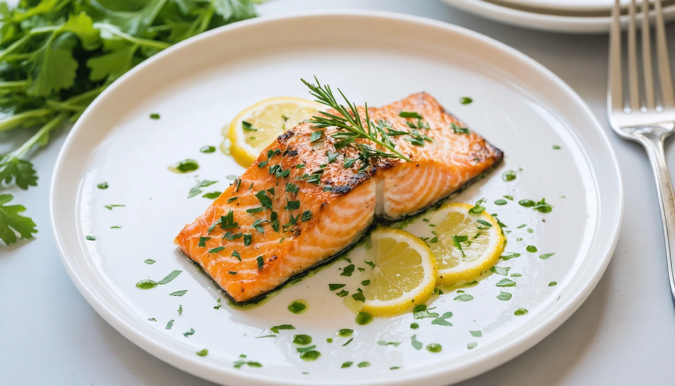 Tranci salmone al forno